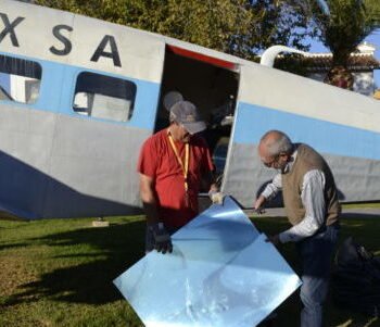 Un simulador de vuelo ambulante en tu pueblo - Museo Aeronáutico