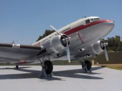 Avión Douglas DC-3 del Aeromuseo de Málaga